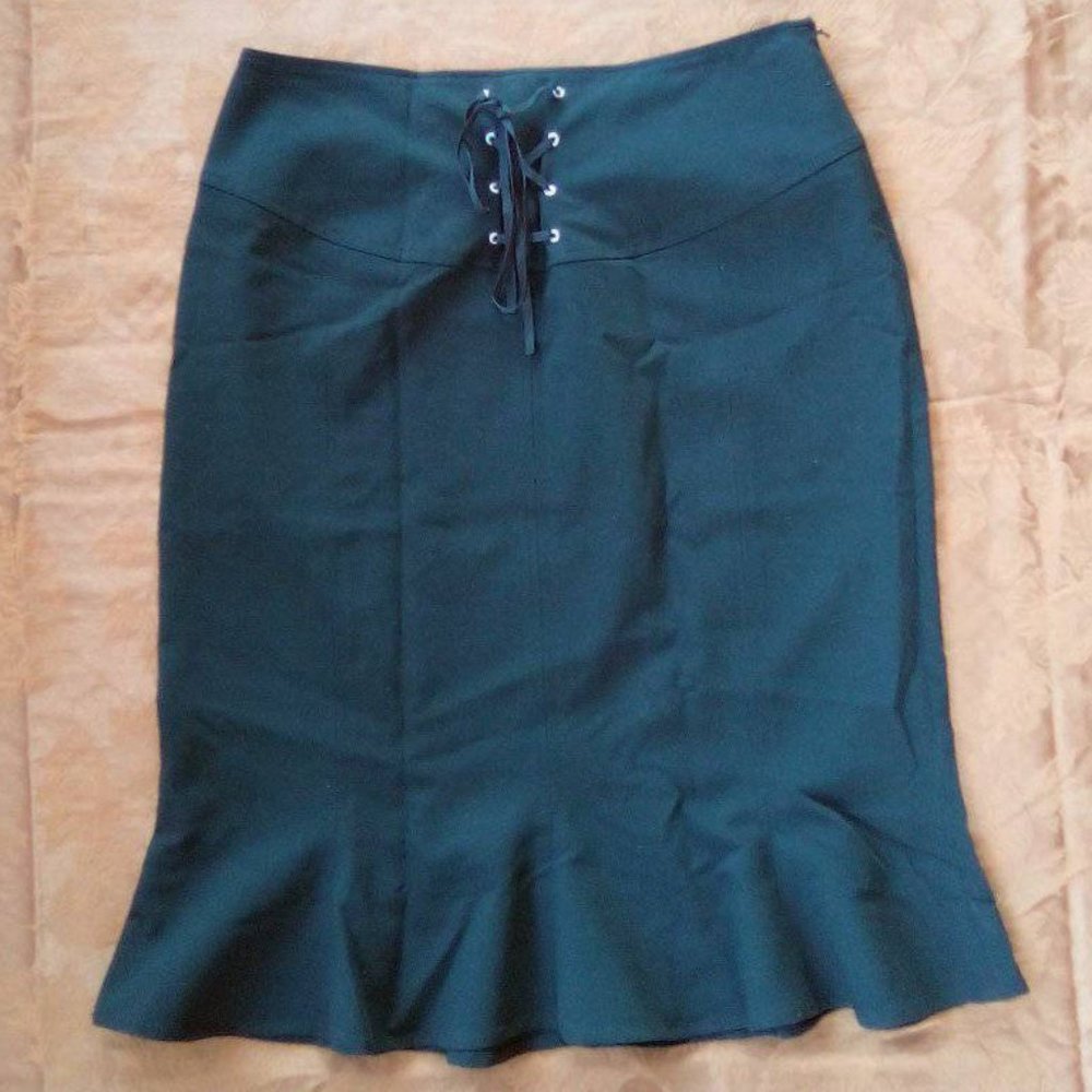 NWOT- Grace Elements Skirt with Lace Up Front